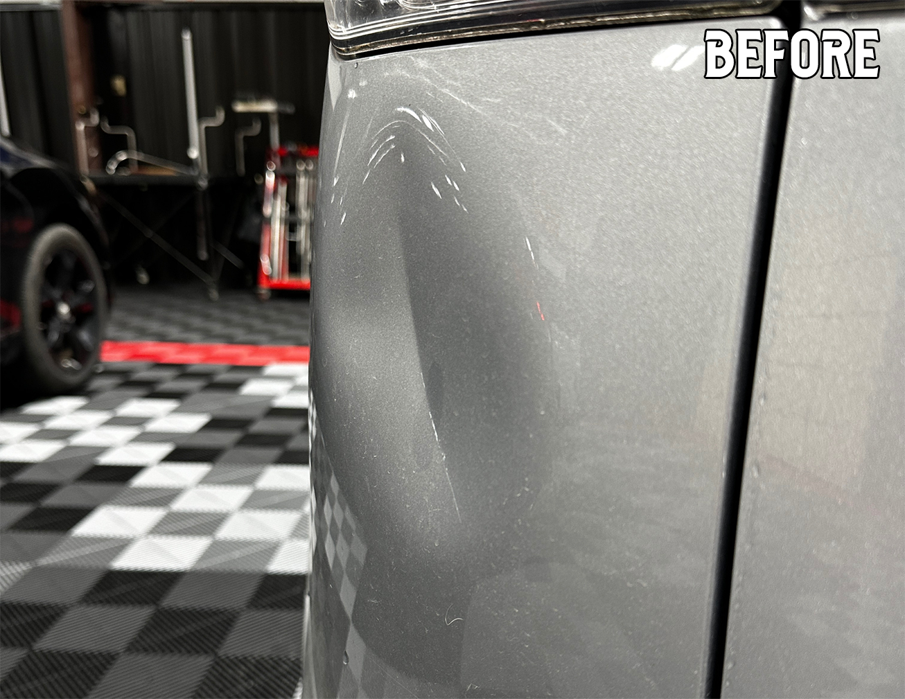 Paintless dent repair before and after Dickson TN