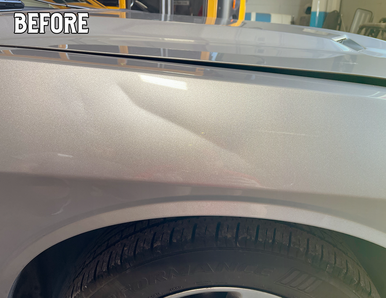 Paintless dent repair before and after Waverly TN