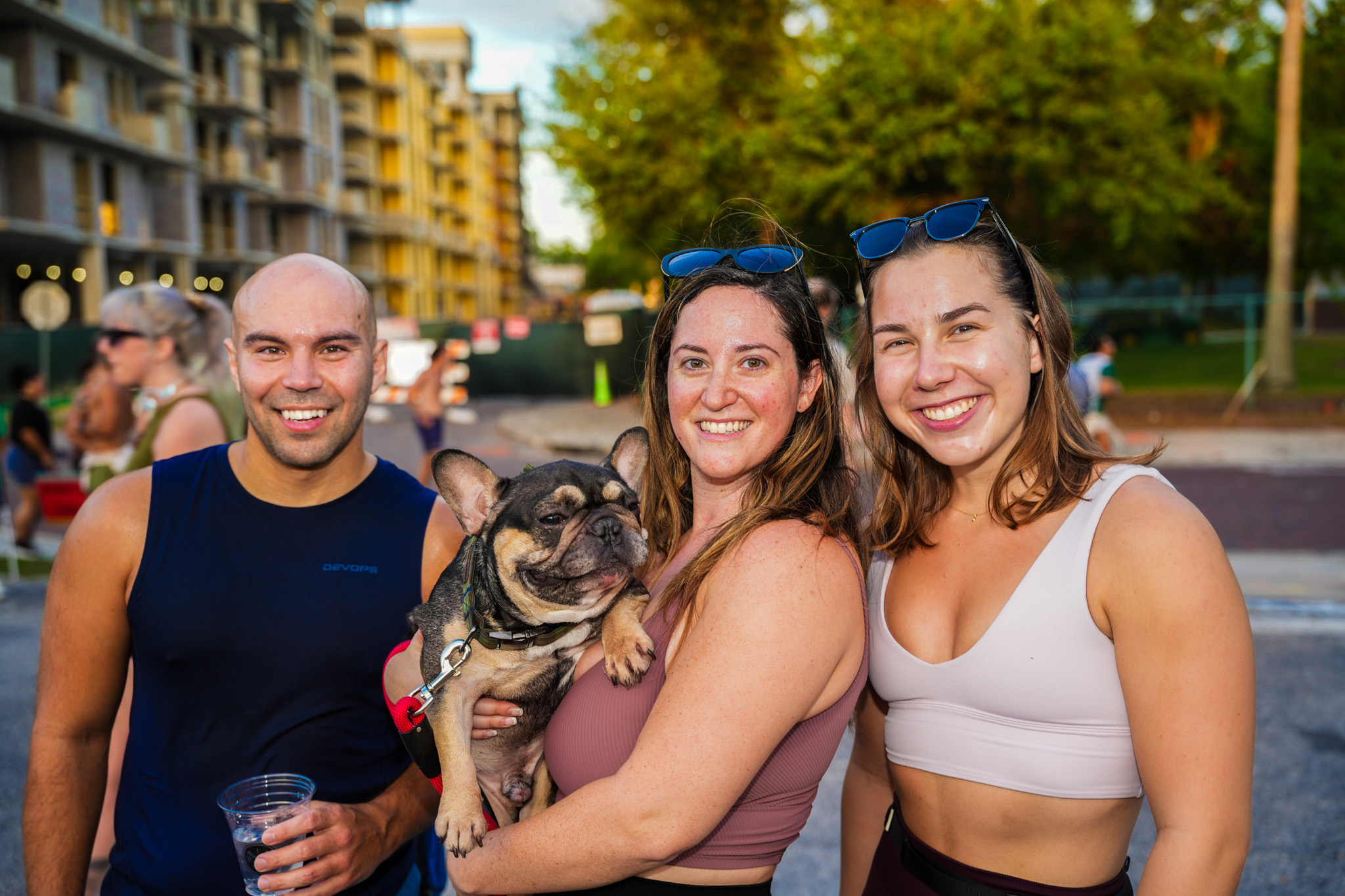 On-location content production for a wellness studio