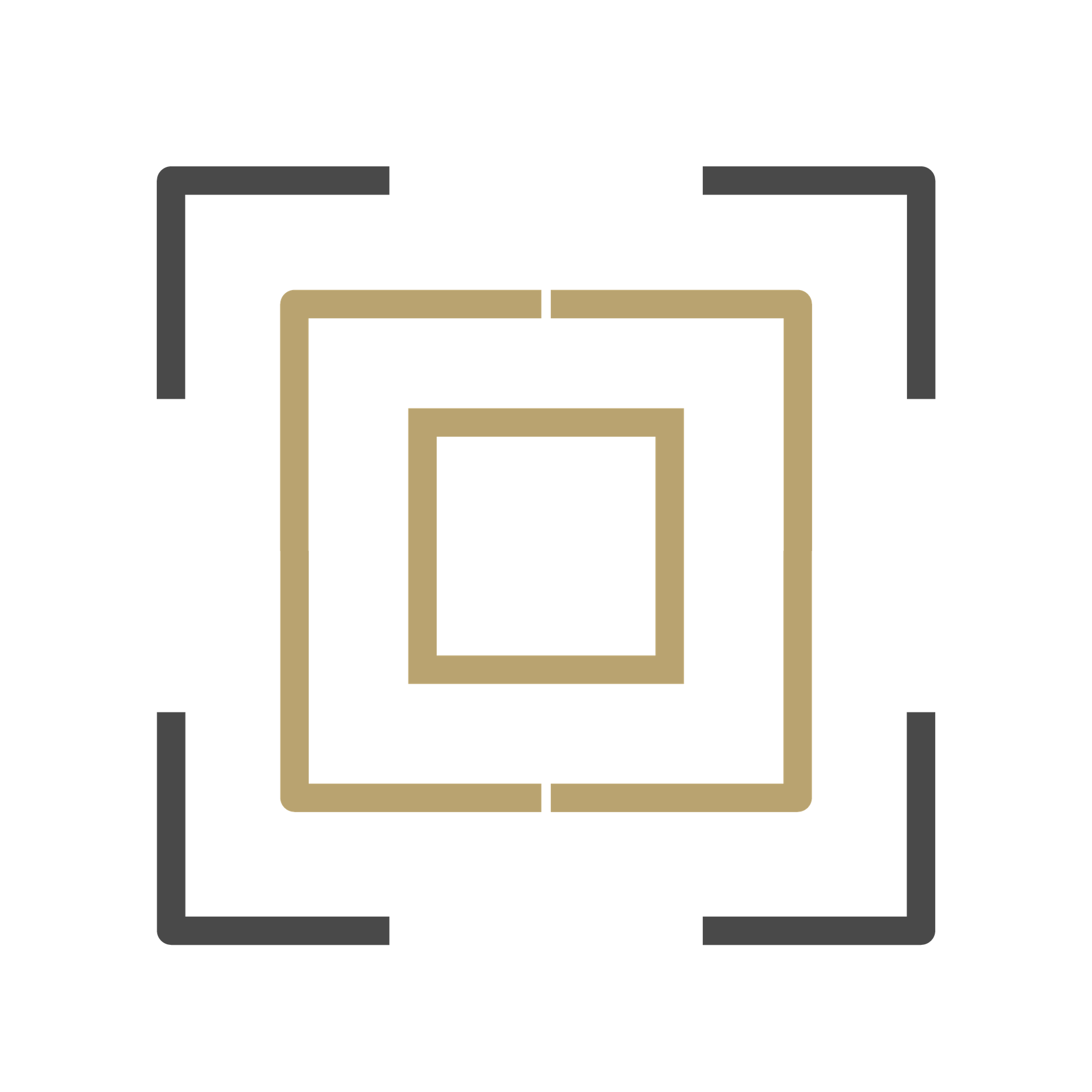 Nested geometric bounding box vector representing absolute precision and detail tracking