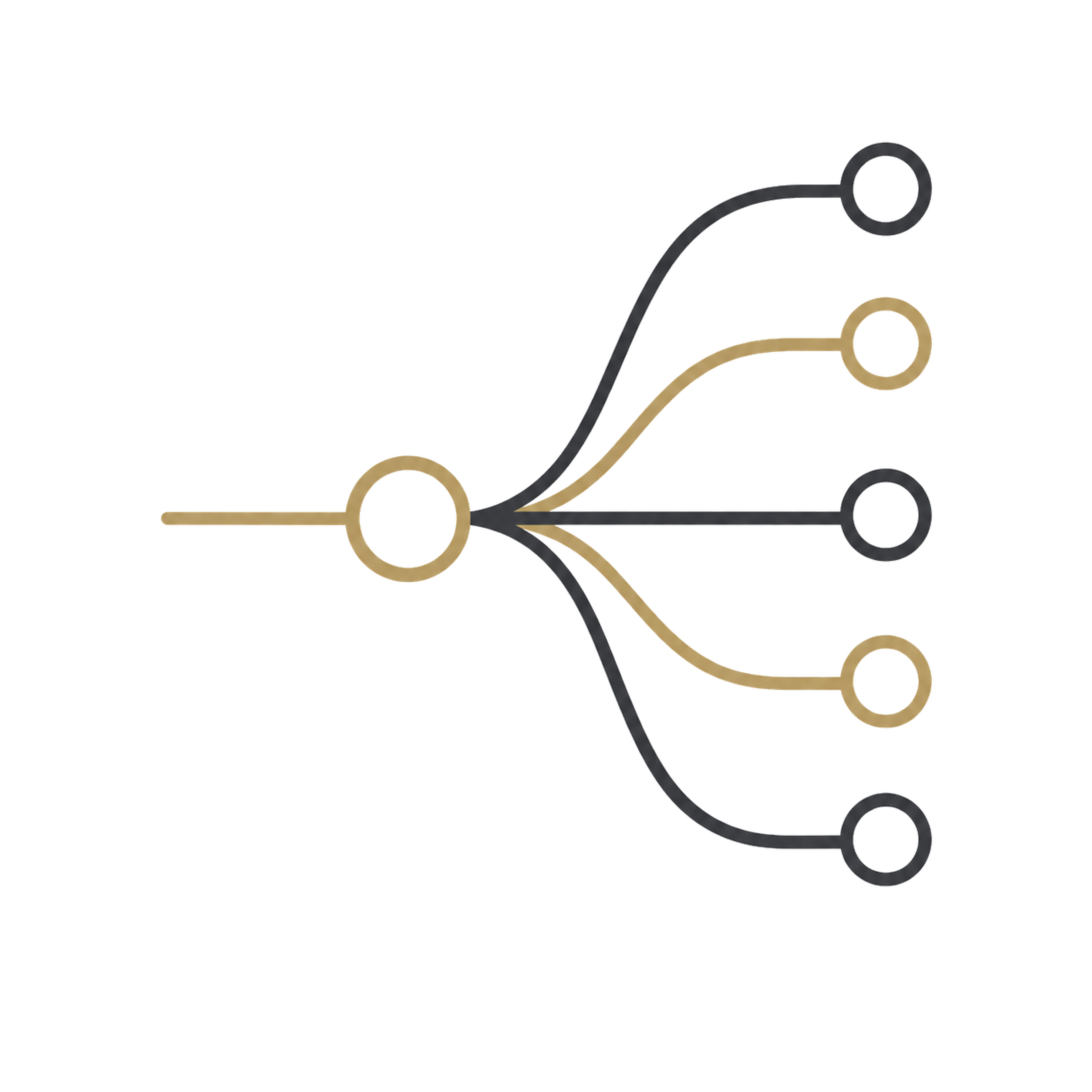 Geometric automation framework diagram representing systematic leverage