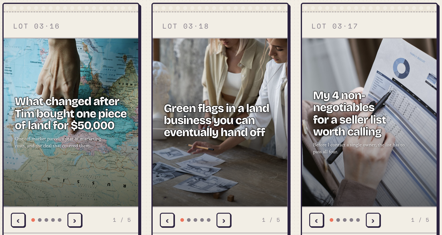 Linotype faceless content option