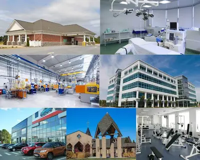 Installations desservies à Montréal