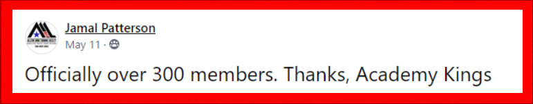Over 300 members added, Union, NJ