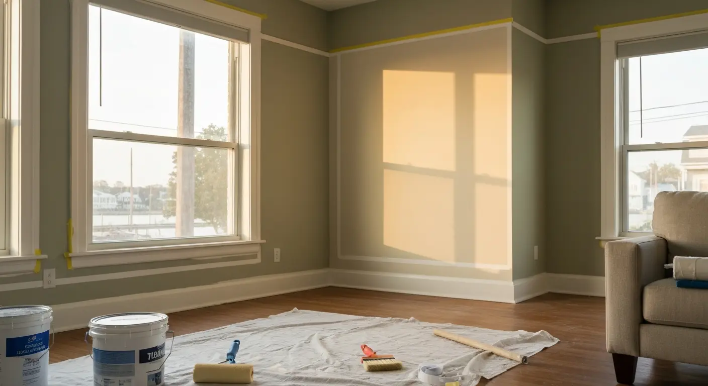 Living room paint project