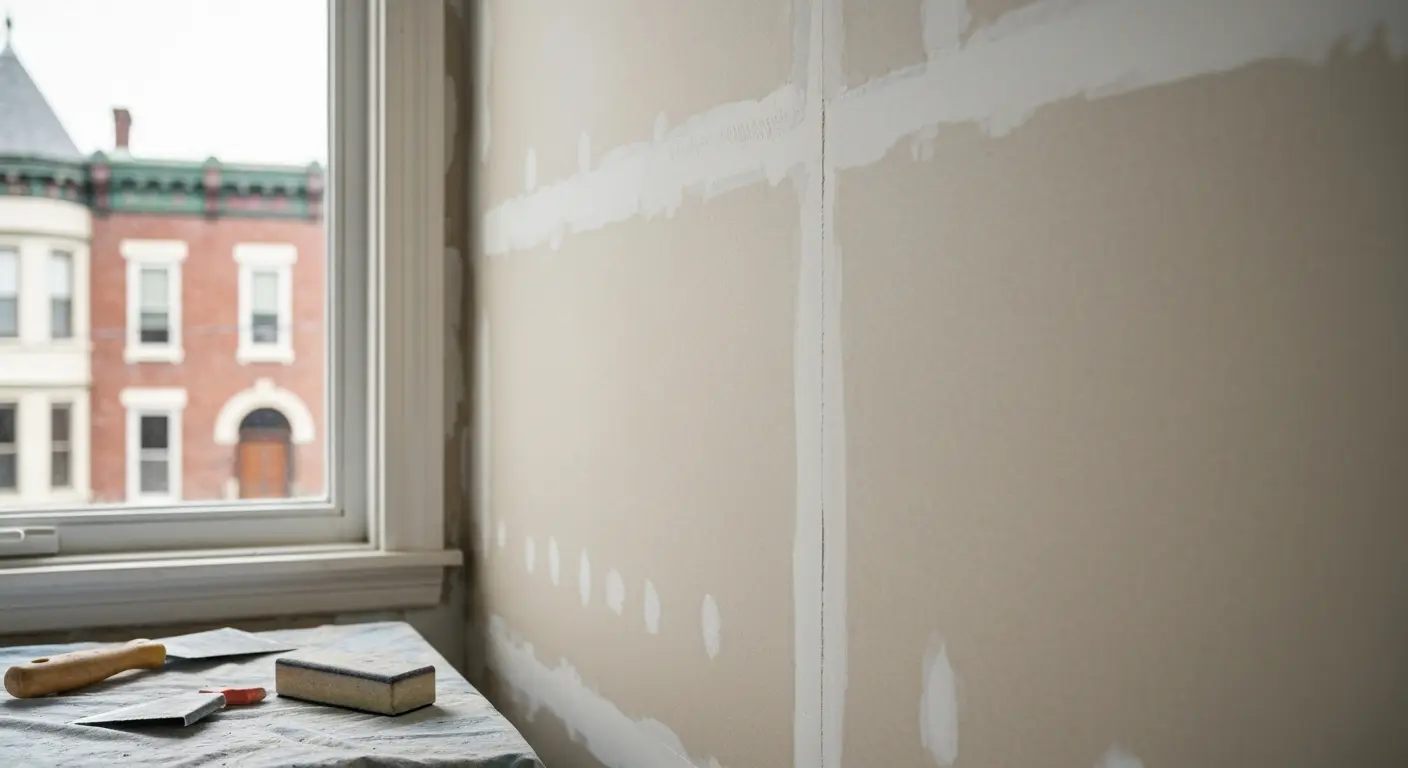 Wallpaper removal project