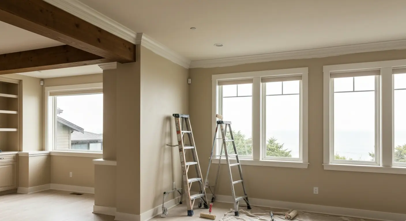 Interior painting project