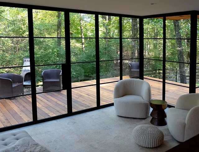 Glass Wall Texture Background