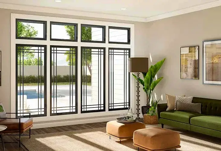 Glass Window Texture Background