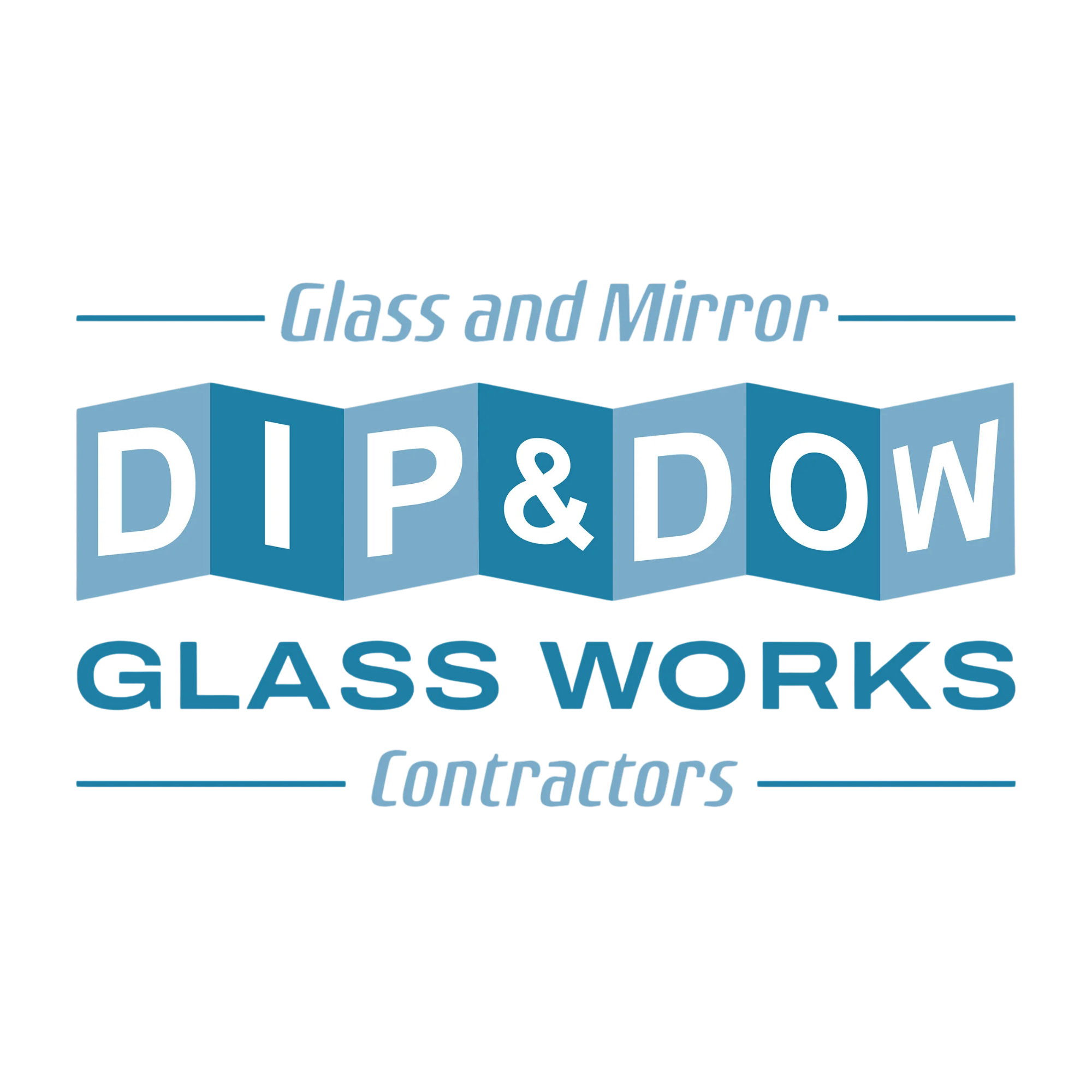 Dip & Dow Glass Works Logo