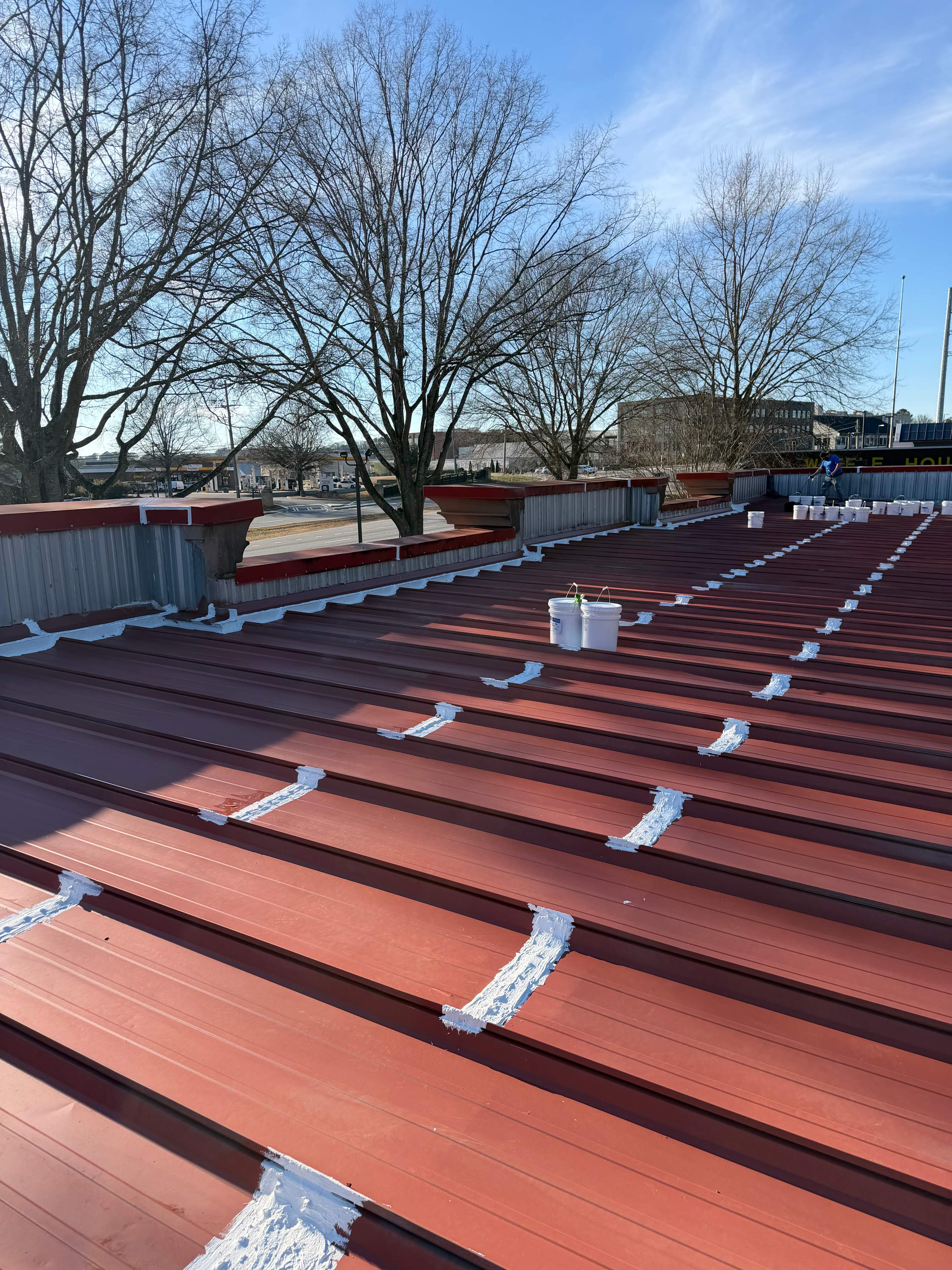 Camden County Library — Everest Systems roof restoration
