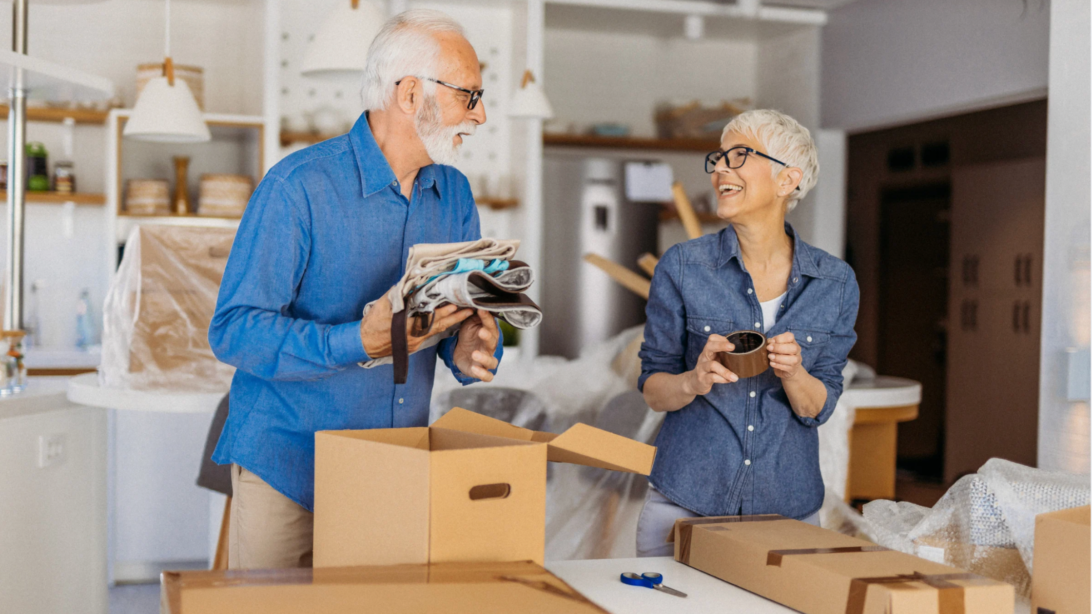 Couple Moving