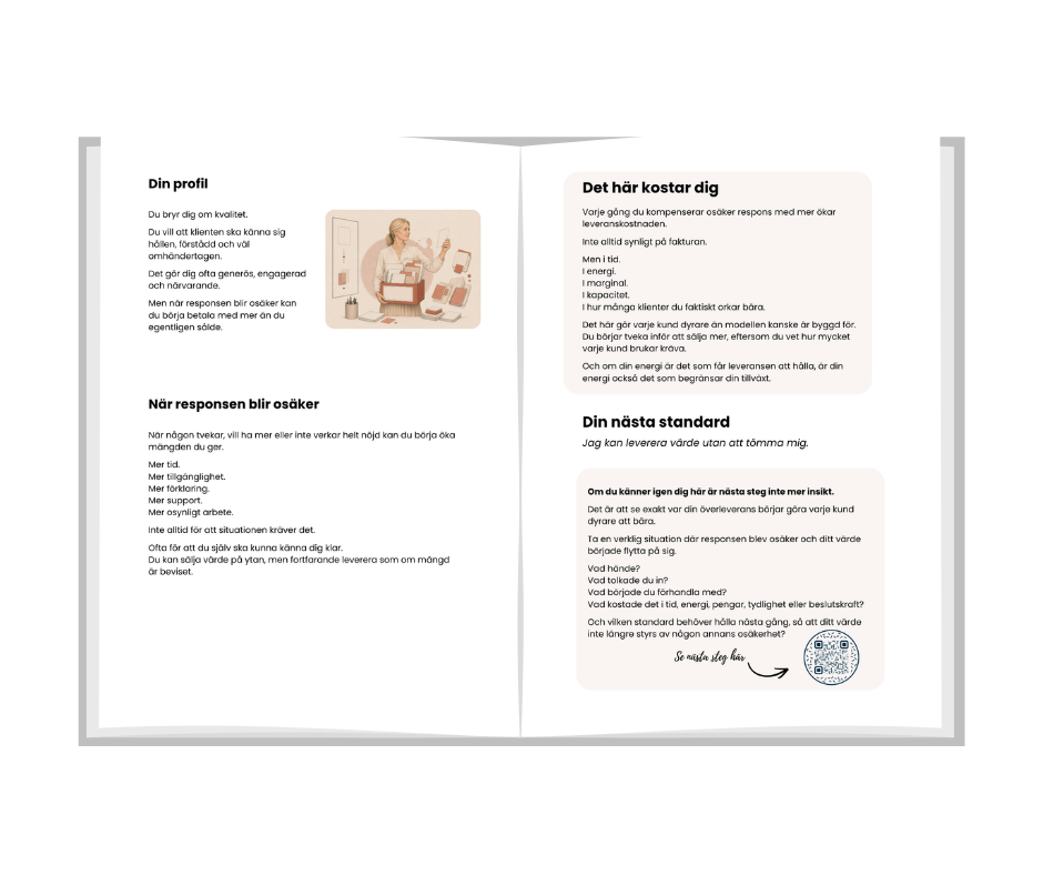 Uppslag ur en profil-pdf