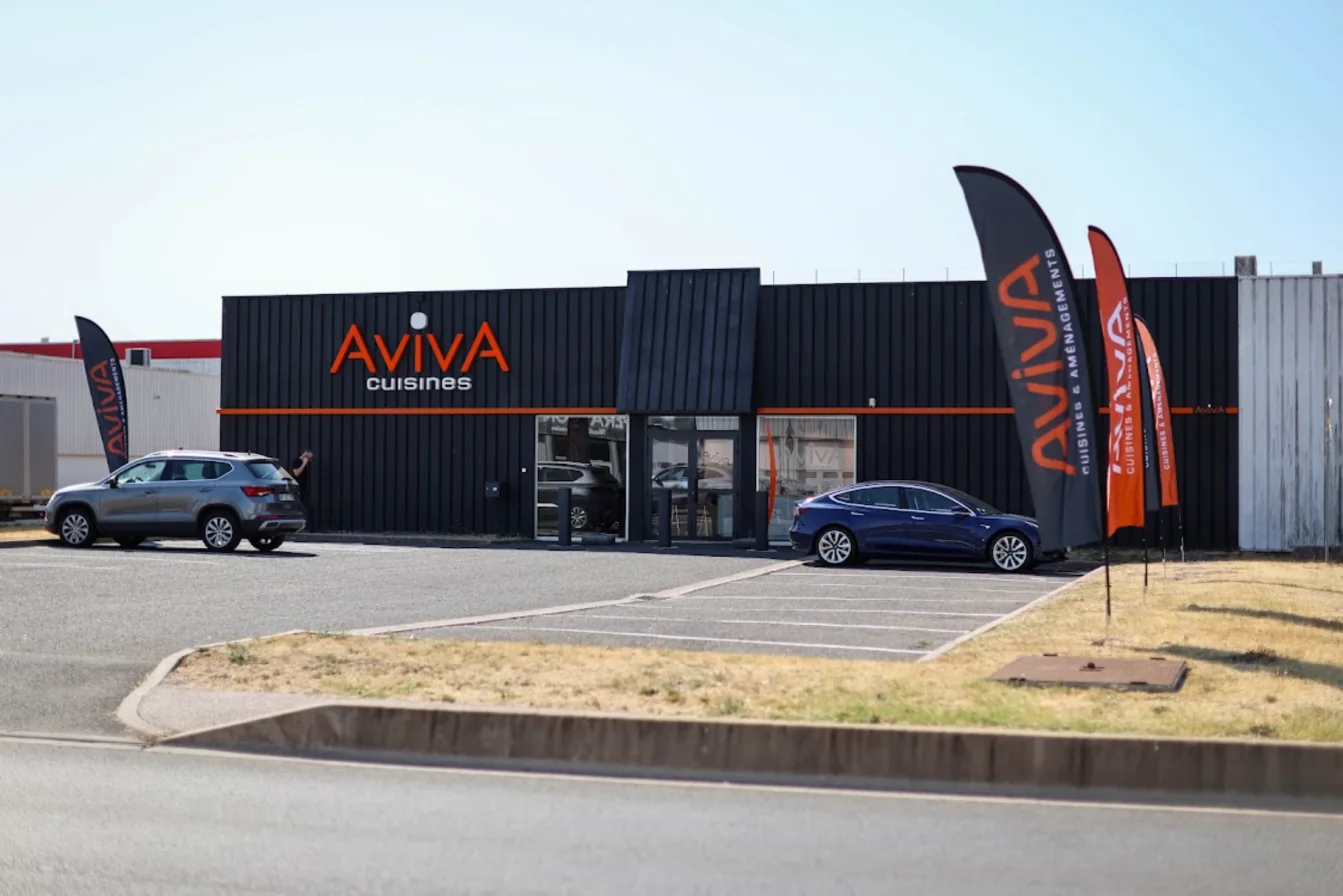 La façade du magasin Cuisines AvivA Orléans Saran