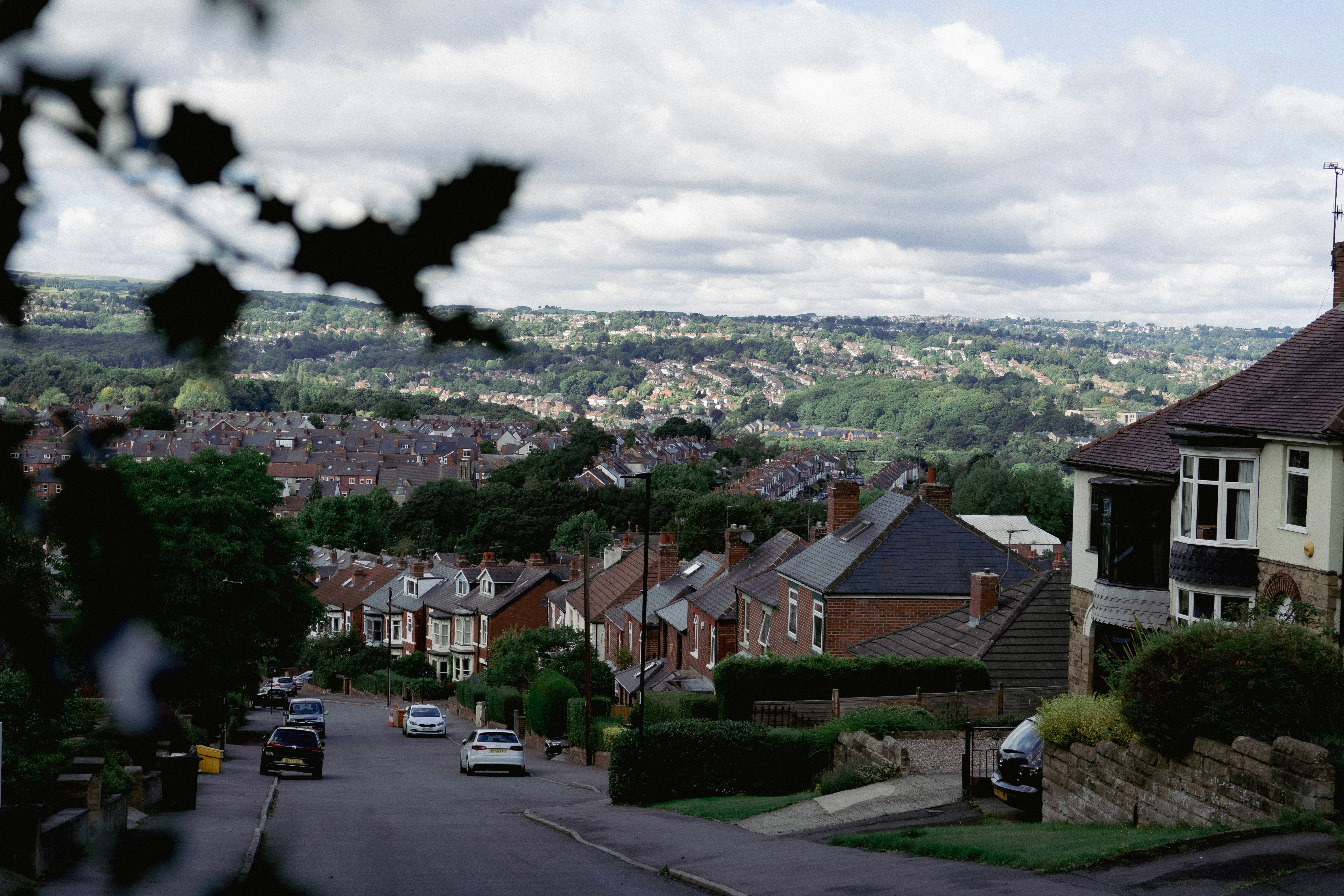 Residential street in Sussex