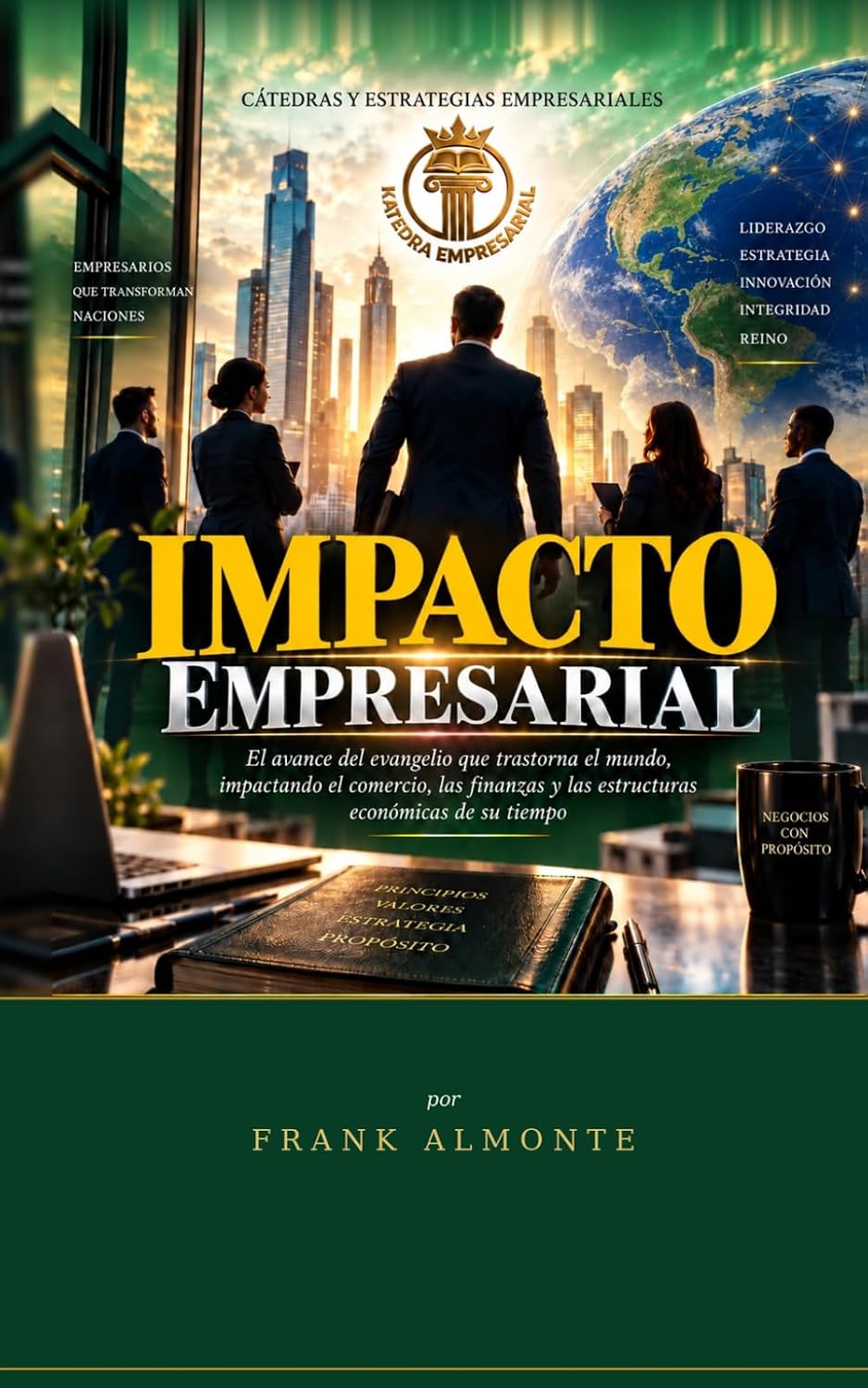 Portada del libro Impacto Empresarial, de Frank Almonte