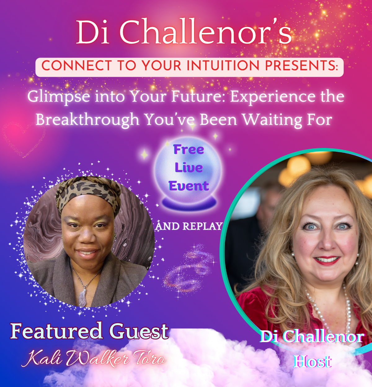 🎤Guest Speaker: Glimpse Into Your Future with Di Challenor 10.25.2025