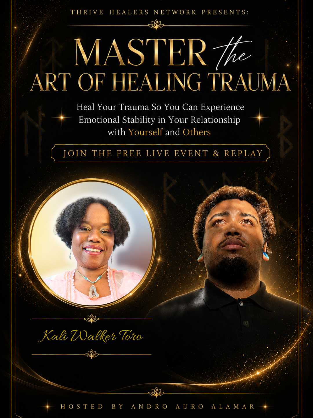 🎤Guest Speaker: Andro Auro Alamar’s Thrive Healers Network 6.23.2026