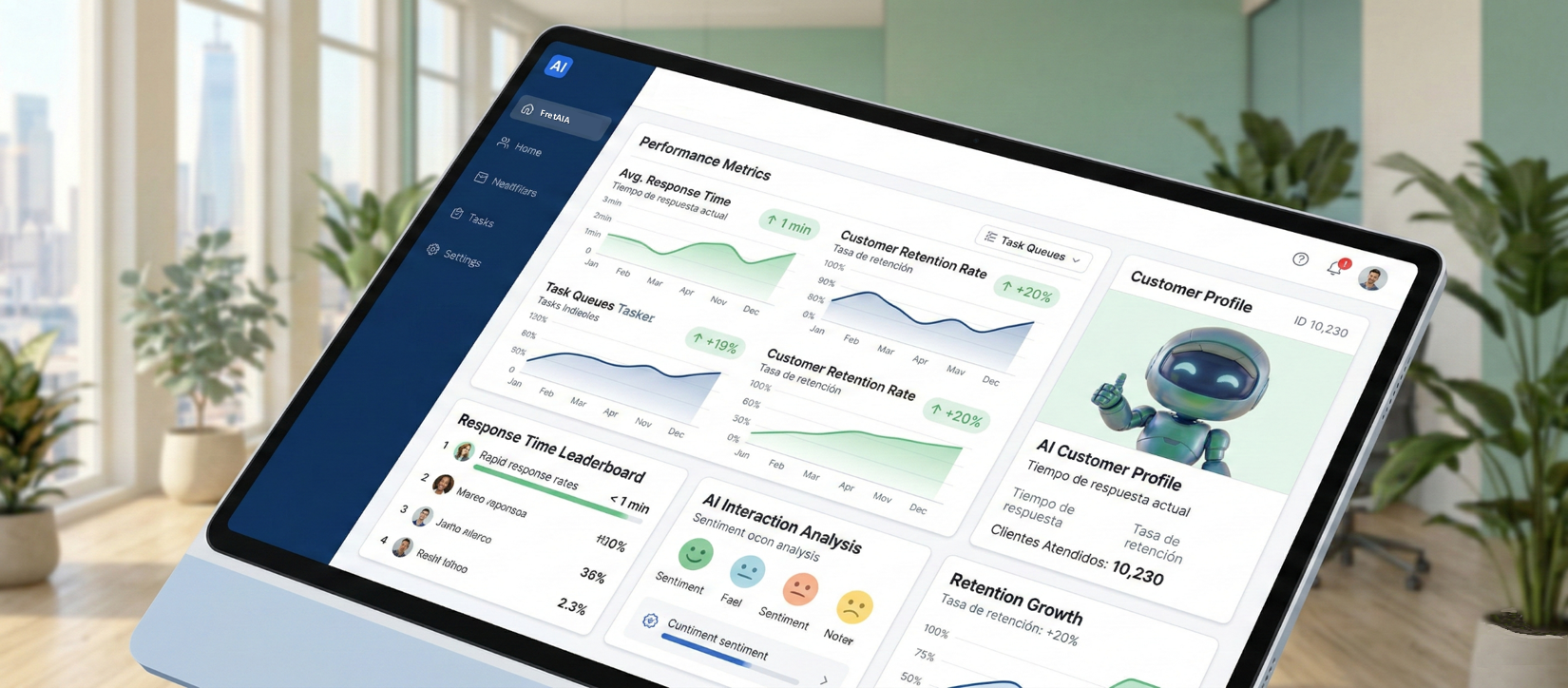 FretAIA Dashboard Perspectiva