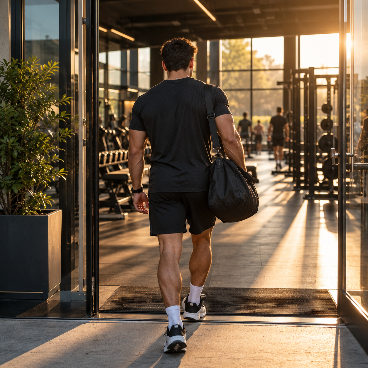 Taking the first step into a gym