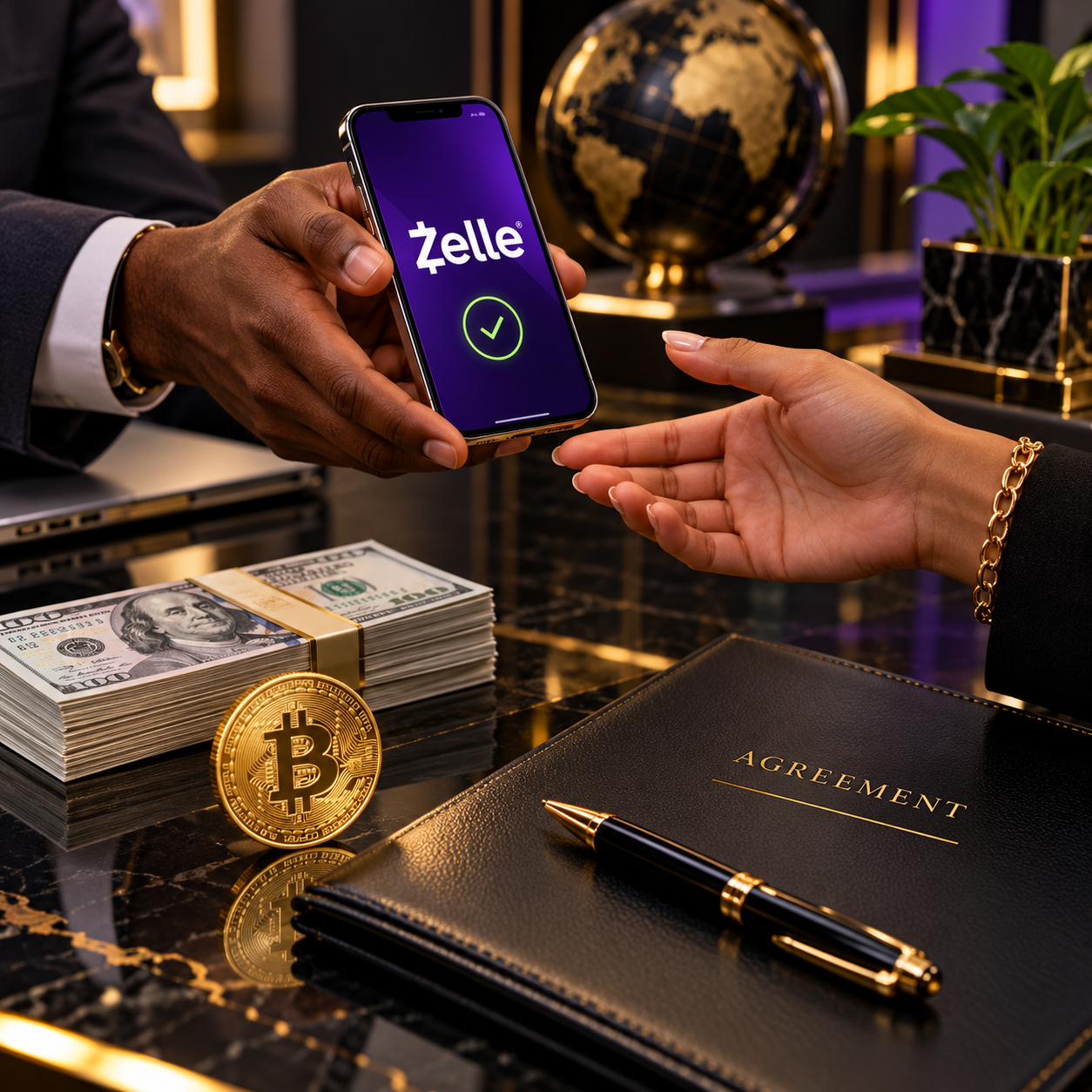 Payment options and agreement
