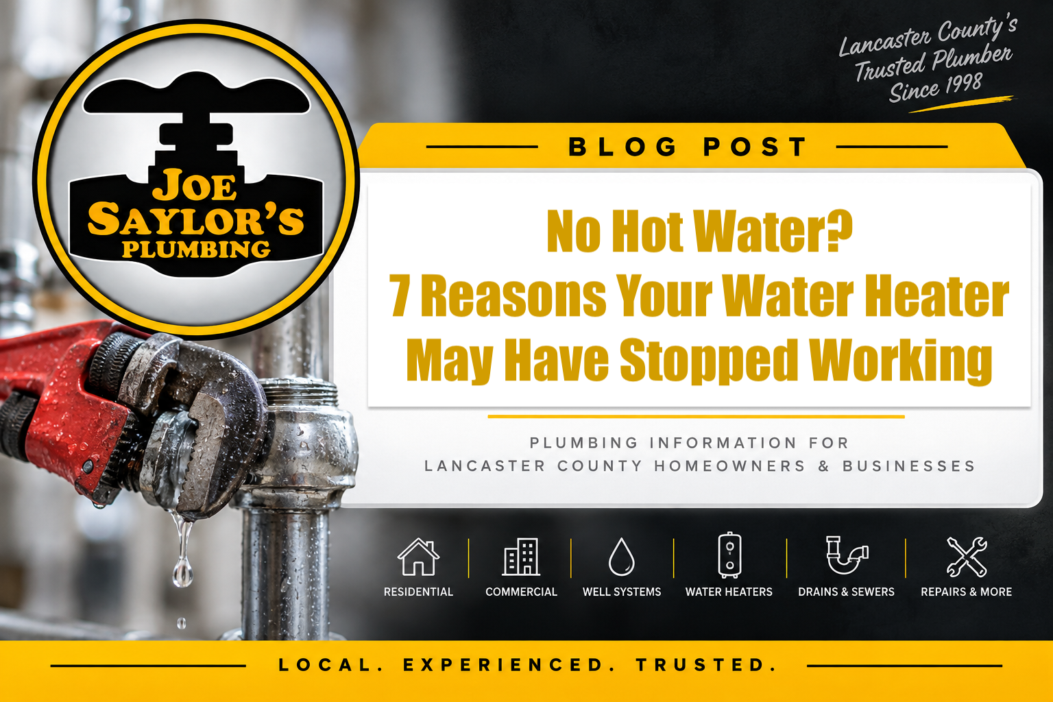 No Hot Water? 7 Reasons Your Water Heater May Have Stopped Working