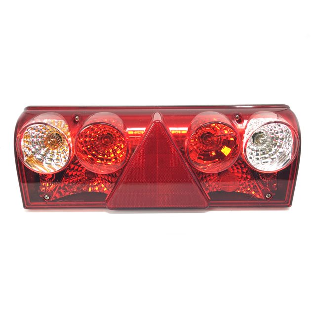 Aspoeck Europoint II LH Rear Lamp With LED Tail Function 7 Pinn Amp + 4 x 2 Pin S/Seal