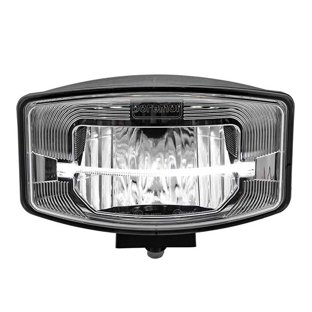 LED Driving Lamp with Light Bar Smoked Chrome photo 3