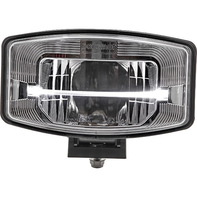 LED Driving Lamp with Light-Bar Silver