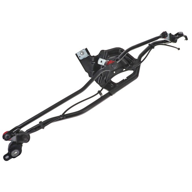 Windscreen wiper linkage without motor