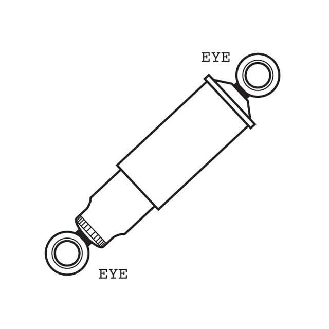 Shock Absorber - Trailer Unit - O/O - Meritor