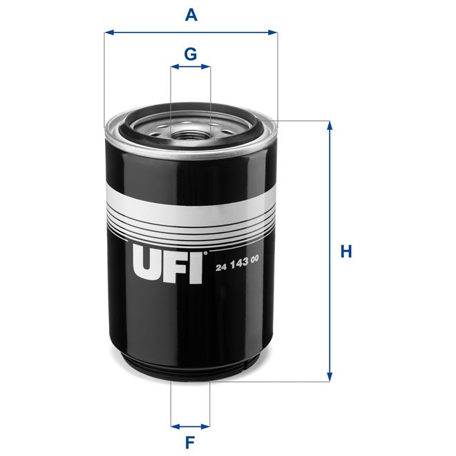 UFI FUEL FILTER 24 143 00 photo 2