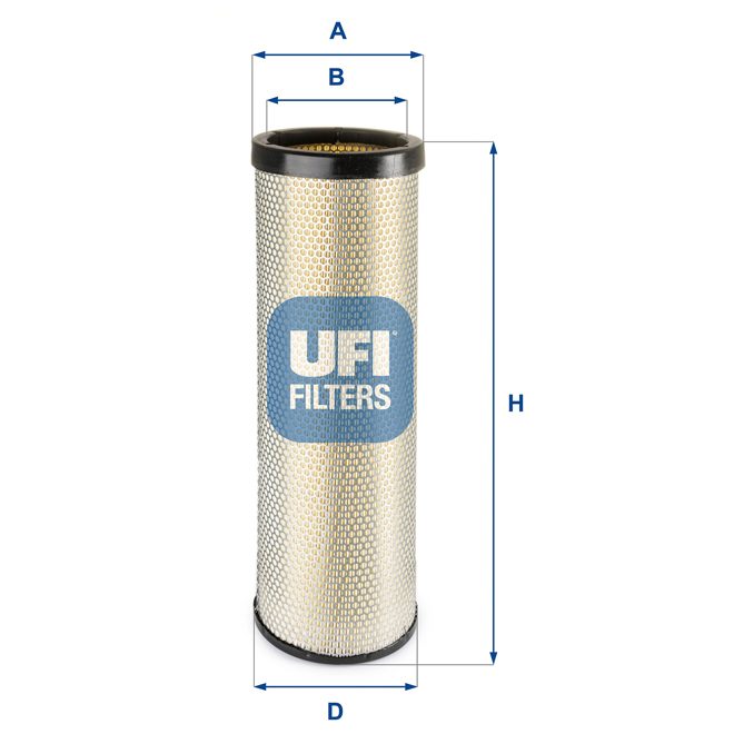 UFI AIR FILTER 27 404 00 photo 2