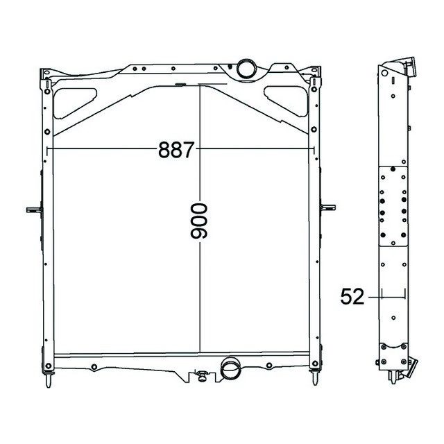 HELLA RADIATOR 8MK376774-791