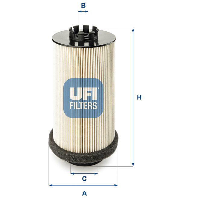 UFI FUEL FILTER 26 001 00 photo 2
