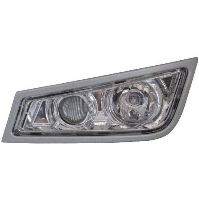 Fog Lamp and Spot Lamp - LH, Chrome Trim - Suits Volvo