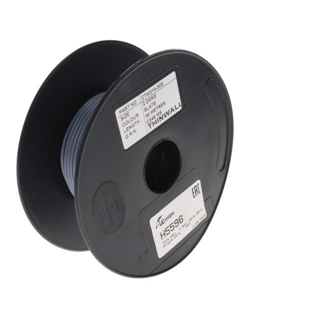 THIN WALL 2.0mm (28/0.30mm) GREY Single Core 30M photo 2
