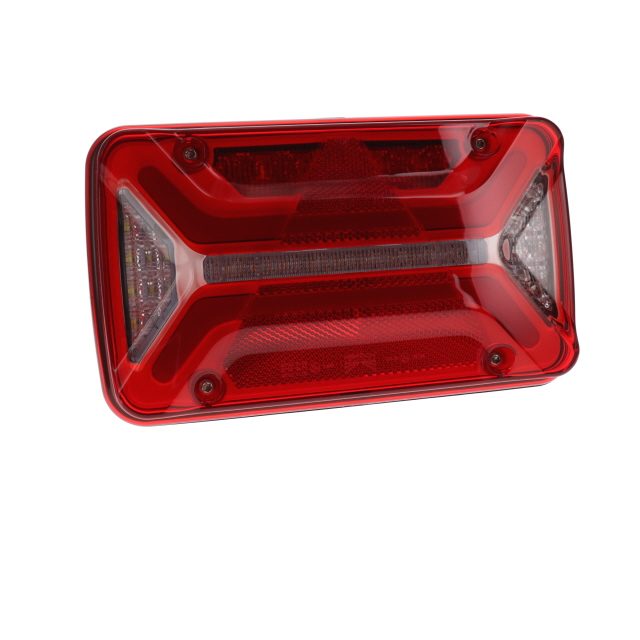 Aspoeck Multiled III Rear Light RH 7 Pin Ass2 + 2 X 2 Pin Ass2