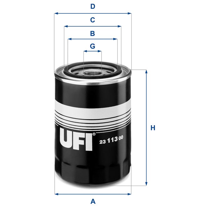 UFI OIL SPIN ON FILTER photo 2