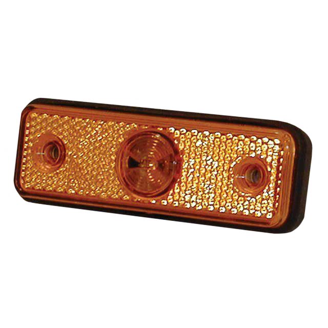 LED Side Marker Lamp FLATPOINT with 0.5m Lead