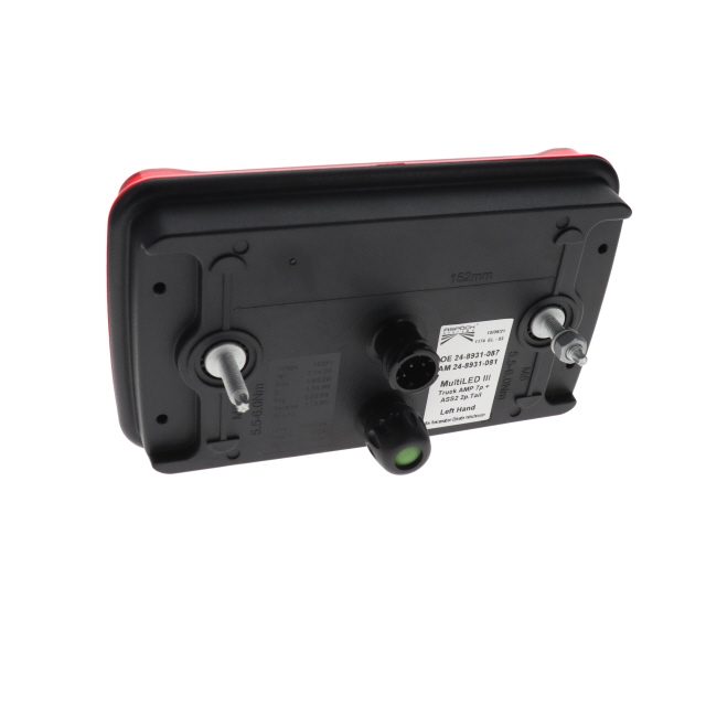 Aspoeck Multiled III Rear Light LH 7 Pin Amp + 2 X 2 Pin Ass2 photo 3