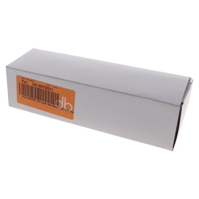 Perei SM70SS LED amber side marker 24v twin superseal photo 3