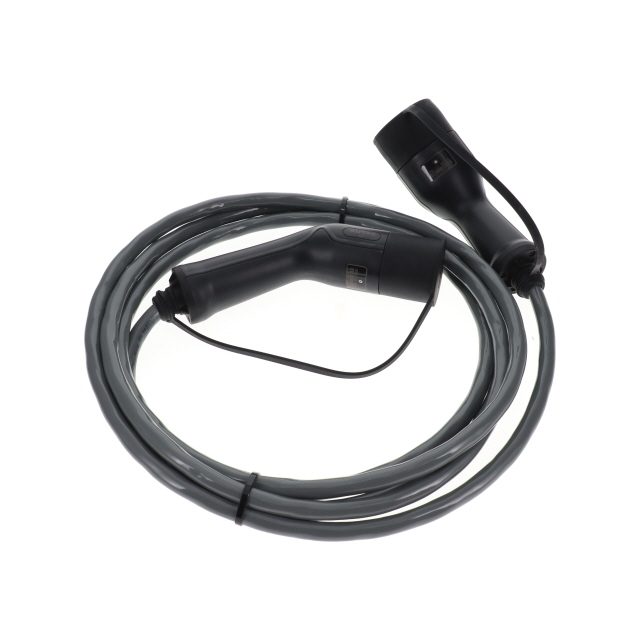 EV 32A - 5M STRAIGHT GREY - T2 TO T2 - SINGLE PHASE photo 3