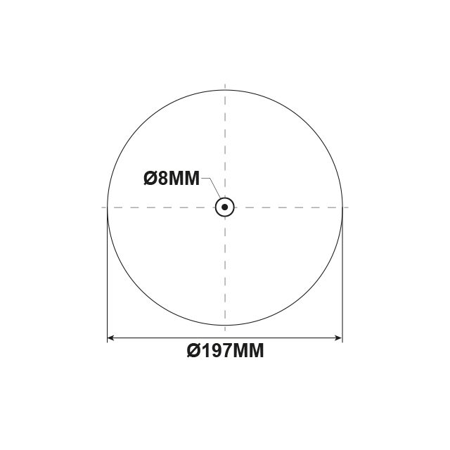 AIR SPRING (ASK231) STEEL PISTON VOLVO photo 3