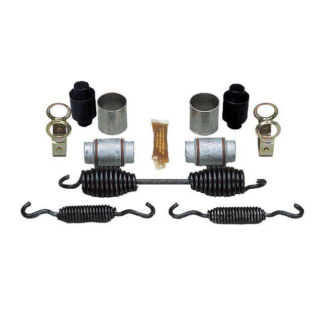 RO Type Brake Shoe Kit - 420/350 Brake Fabricated Anchor Bracket - Suits AXL125 Q/FIT