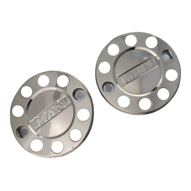 STAINLESS STEEL WHEEL TRIM 22.5IN(32mm MOUNT HOLES) SOLID TYPE MAN