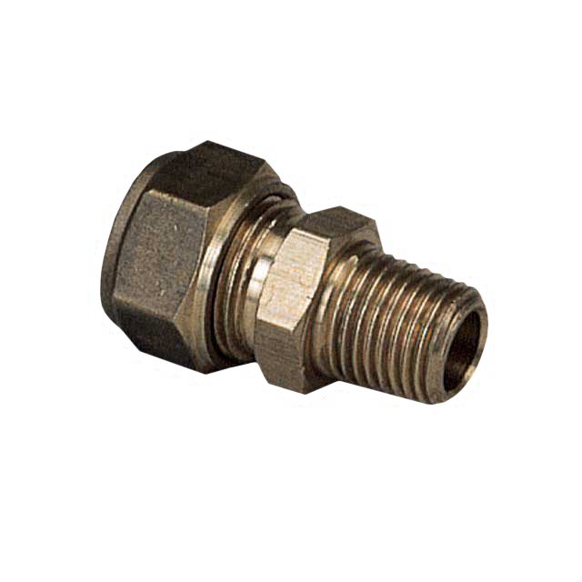 3/8" X 3/8 TUBE STUD COUPLING