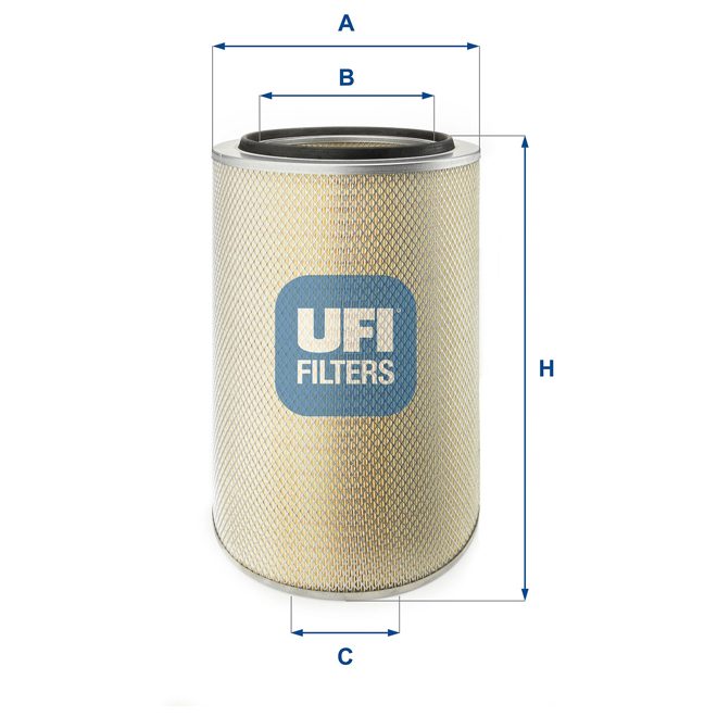 UFI AIR FILTER 27 544 00 photo 2