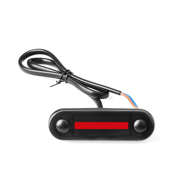 RED FLUSH FIT LED MARKER LAMP 0.5MTR CABLE photo 2