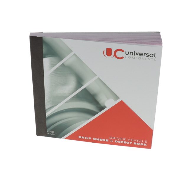 Numbered Driver Defect Book 50 pages